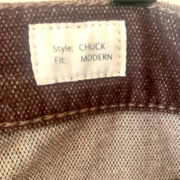 Stylish Brax Chuck Modern Feel Good Cotton/Poly Blend Men’s Brown Pant size XL - Picture 4 of 14